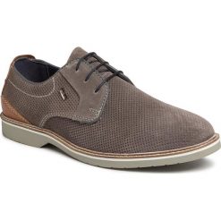Półbuty S.OLIVER - 5-13204-24 Grey 200. Szare półbuty męskie S.Oliver, na co dzień, bez wzorów, z zamszu, eleganckie, bez zapięcia. W wyprzedaży za 219,00 zł.