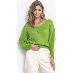 Sweter F765. Swetry damskie Fobya, s, z aplikacjami, eleganckie, bez rękawów, bez kaptura. Za 114,00 zł.