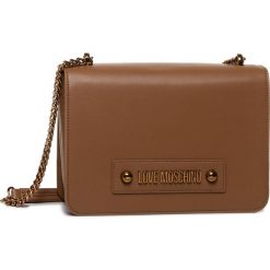 Torebka LOVE MOSCHINO - JC4025PP1ALD0200 Cuoio. Pomarańczowe torebki klasyczne damskie Love Moschino, bez wzorów, ze skóry ekologicznej, wizytowe, bez dodatków. W wyprzedaży za 559,00 zł.