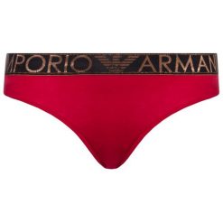 Figi klasyczne Emporio Armani Underwear 162525 9A225 13174. Czerwone figi damskie Emporio Armani Underwear, xs, bez wzorów. W wyprzedaży za 99,00 zł.