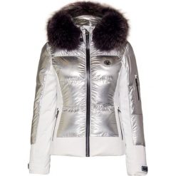 Kurtka narciarska SPORTALM COORIS METALLIC. Szare kurtki damskie Sportalm, bez wzorów, z tkaniny, bez kaptura, narciarskie. Za 4260,00 zł.
