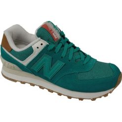 New Balance New Balance WL574SEB 37 Turkusowy. Niebieskie buty sportowe damskie New Balance, bez wzorów, ze skóry, sportowe. W wyprzedaży za 269,99 zł.