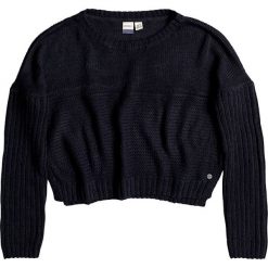 Swetry klasyczne damskie: Sweter „True” w kolorze czarnym