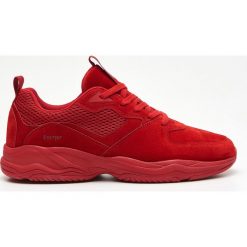 Niskie sneakersy Stamper - Czerwony. Czerwone sneakersy męskie marki Cropp, bez zapięcia. Za 189,99 zł.