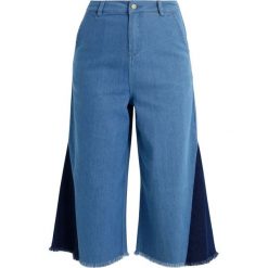 Jeansy damskie: English Factory Jeansy Dzwony blue denim