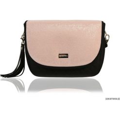 TOREBKA PURO VIEW 2408 PINK SHIMMER. Różowe torebki klasyczne damskie Pakamera, bez wzorów, eleganckie, na ramię, bez dodatków. Za 269,00 zł.