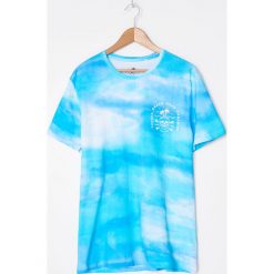 Koszulka tie-dye z nadrukiem - Biały. Białe koszulki męskie House, xxl, z nadrukiem, bez kołnierzyka, bez rękawów. W wyprzedaży za 29,99 zł.