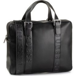 Torba na laptopa Guess Dan HM6835 PL201. Czarne torby na laptopa Guess, z aplikacjami. W wyprzedaży za 459,00 zł.