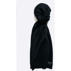 Jack & Jones - Szalik. Czarne szaliki męskie Jack & Jones, z dzianiny. W wyprzedaży za 49,90 zł.