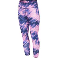 Legginsy: Legginsy treningowe damskie SPDF208 - różowy