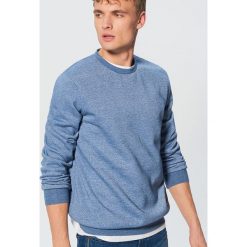 Bluza Basic - Niebieski. Niebieskie bluzy męskie marki Cropp, s, bez wzorów, bez kołnierzyka, bez rękawów, bez kaptura. Za 59,99 zł.