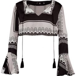 Bluzki asymetryczne: Missguided Petite FRILL Bluzka multi