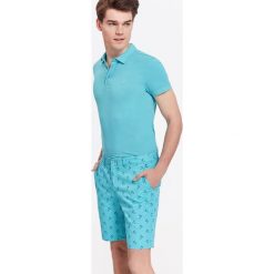 T-SHIRT MĘSKI POLO Z GŁADKIEJ DZIANINY. Szare koszulki polo marki Top Secret, na lato, m. Za 34,99 zł.