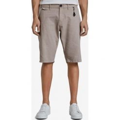 Tom Tailor Szorty Brązowy Szary. Szare spodenki i szorty męskie Tom Tailor, bez wzorów, z elastanu. Za 187,95 zł.