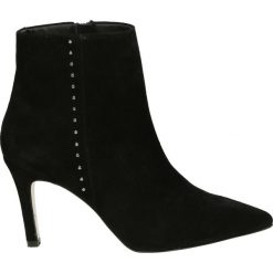 Botki - 8087210A NERO. Żółte botki damskie skórzane marki Venezia. Za 399,00 zł.