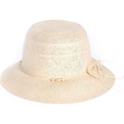 Kapelusz damski Skromna elegancja beżowy (cz17216-2). Brązowe kapelusze damskie Art of Polo. Za 36,52 zł.