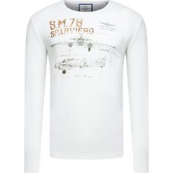 T-shirty męskie: T-shirt AERONAUTICA MILITARE Biały