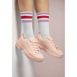 Różowe Buty Sportowe Waves All Night. Czerwone buty sportowe damskie Born2be, z materiału. Za 79,99 zł.