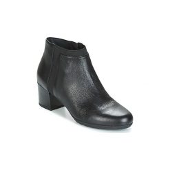 Botki Geox D ANNYA MID. Czarne botki damskie Geox. Za 439,20 zł.