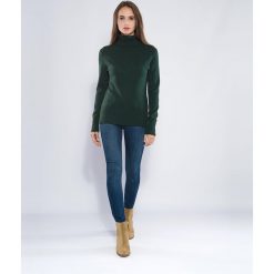 Kaszmirowy sweter w kolorze zielonym. Zielone bez kategorii Perfect Cashmere, s, z kaszmiru. W wyprzedaży za 322,95 zł.