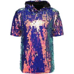 Topman PRIDE SEQUIN HOODY Tshirt z nadrukiem multi. Niebieskie t-shirty męskie z nadrukiem marki Topman. Za 359,00 zł.