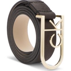 Pasek Damski CALVIN KLEIN - 2.5CM Ck Rounded Buc K60K604752 85 001. Czarne paski damskie marki Calvin Klein, w paski, ze skóry. Za 279,00 zł.