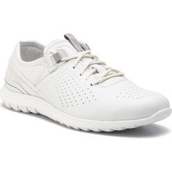 Półbuty JOSEF SEIBEL - Malena 01 71701 TE140 000 Weiss. Białe półbuty damskie Josef Seibel, na co dzień, bez wzorów, ze skóry, bez obcasa, na płaskiej podeszwie, bez zapięcia. W wyprzedaży za 239,00 zł.