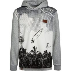 Quiksilver Bluza z kapturem light grey heather. Szare bluzy chłopięce marki Quiksilver, z bawełny, z kapturem. W wyprzedaży za 179,10 zł.