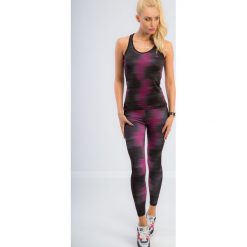 Czarno-amarantowe legginsy we wzory H001. Różowe legginsy damskie Fasardi, s, bez wzorów. Za 59,00 zł.