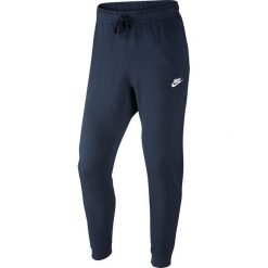 Nike - Spodnie. Niebieskie spodnie męskie Nike, xl, bez wzorów, z bawełny. W wyprzedaży za 179,90 zł.