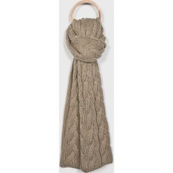 Only - Szalik. Brązowe szaliki damskie marki ONLY, z dzianiny. W wyprzedaży za 59,90 zł.