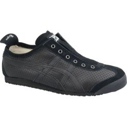 ASICS Tiger Onitsuka Tiger Mexico 66 Slip-On D815L-9090 42 Czarne. Czarne buty sportowe męskie Asics Tiger, ze skóry, bez zapięcia, asics tiger. W wyprzedaży za 299,99 zł.