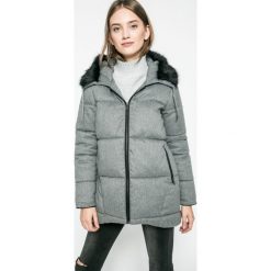 Answear - Kurtka Ur Your Only Limit. Szare kurtki damskie ANSWEAR, s, bez wzorów, z poliesteru, długie. W wyprzedaży za 159,90 zł.