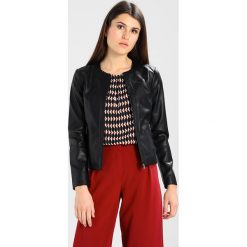 Kurtki damskie: Armani Exchange Kurtka ze skóry ekologicznej black