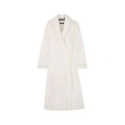 DKNY Szlafrok Signature Robe WHITE, Kobiety YI2119351-111 | BIAŁY L. Białe szlafroki damskie DKNY, l, bez wzorów, bez rękawów, bez kaptura. W wyprzedaży za 338,81 zł.
