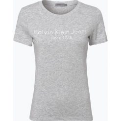 T-shirty damskie: Calvin Klein Jeans – T-shirt damski, szary
