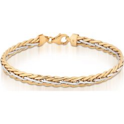 Bransoletka Złota - złoto 585. Żółte bransoletki damskie złote. Za 2690,00 zł.