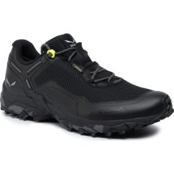 Trekkingi SALEWA - Speed Beat Gtx GORE-TEX 61338 0971 Black/Black. Czarne trapery męskie Salewa, z tworzywa sztucznego, bez zapięcia. W wyprzedaży za 639,00 zł.