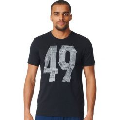 Koszulki sportowe męskie: Adidas Koszulka męska ADI 49 czarna r. S (AY7216)