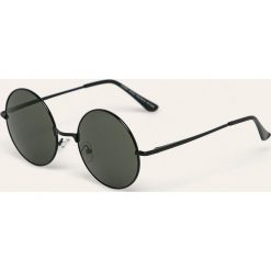 Answear - Okulary RayFlector. Zielone okulary przeciwsłoneczne damskie ANSWEAR, okrągłe. Za 59,90 zł.