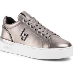 Sneakersy LIU JO - Silvia 01 BA0001 P0231 Pewter 00572. Szare półbuty damskie Liu Jo, ze skóry. Za 649,00 zł.