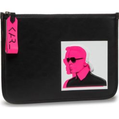 Torebka KARL LAGERFELD - 205W3219 Black. Czarne kopertówki damskie KARL LAGERFELD, bez wzorów, ze skóry, bez dodatków. Za 699,00 zł.