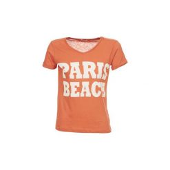 T-shirty z krótkim rękawem Bensimon MAXINE. Pomarańczowe t-shirty damskie Bensimon, l, bez wzorów, bez kołnierzyka. W wyprzedaży za 149,40 zł.