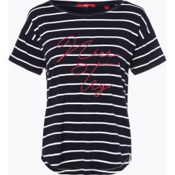 T-shirty damskie: s.Oliver Casual – T-shirt damski, niebieski