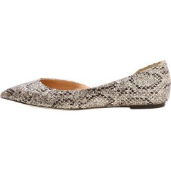 Baleriny damskie: J.CREW GLITTER SNAKE SADIE Baleriny gold brown