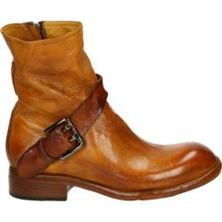 Botki - BM02A SKI OCR. Brązowe botki damskie skórzane marki Venezia. Za 1349,00 zł.