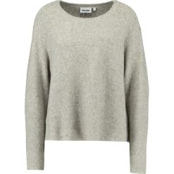 Swetry klasyczne damskie: Weekday WISH Sweter grey melange