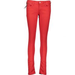 Dżinsy "Luz Coin Zip" - Slim fit - w kolorze czerwonym. Czerwone jeansy damskie Denim Special, l. W wyprzedaży za 214,95 zł.