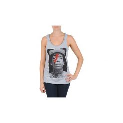 Topy na ramiączkach / T-shirty bez rękawów Eleven Paris KALIFA DEB W. Szare bluzki damskie marki Eleven Paris, s, bez wzorów, bez kołnierzyka. Za 119,20 zł.