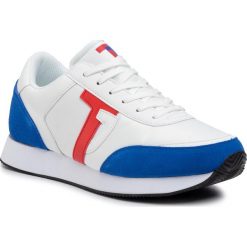 Sneakersy TRUSSARDI JEANS - 77A00248 W615. Białe sneakersy męskie Trussardi Jeans, bez zapięcia. W wyprzedaży za 449,00 zł.